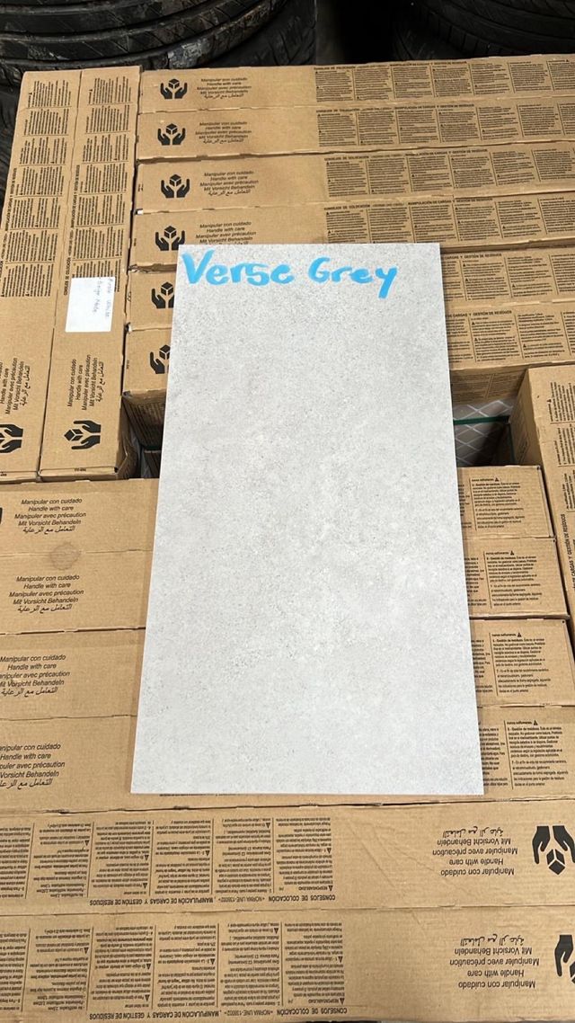 Lote de azulejo rectificado Verse Grey 30x60