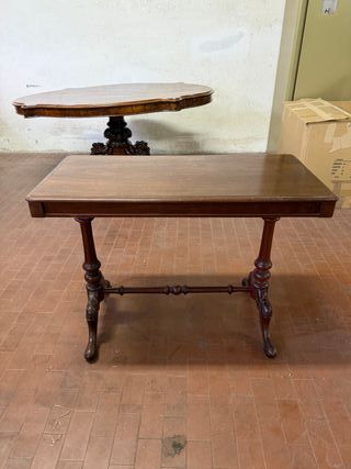 Tavolino noce Luigi Filippo 1870-1890