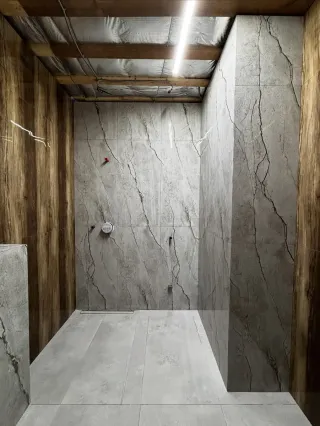 Ducha de baño moderna