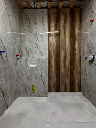 Ducha de baño moderna