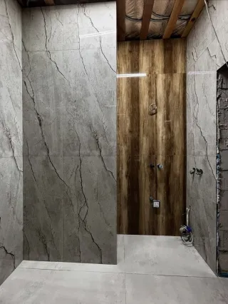 Ducha de baño moderna