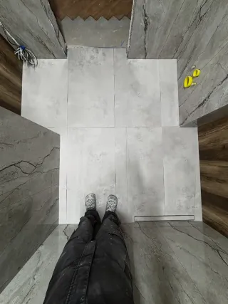 Ducha de baño moderna