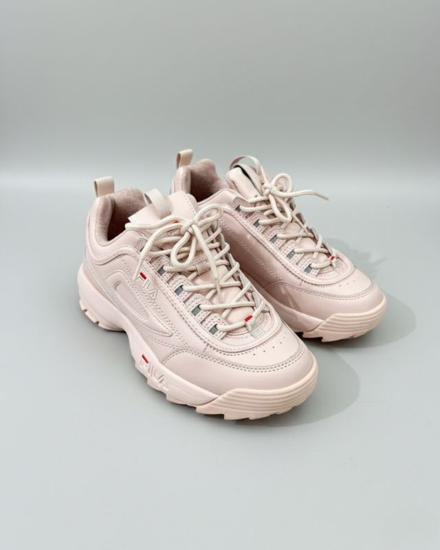 Zapatillas originales FILA, rosa claro, talla 38