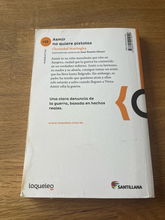 Asmir no quiere pistolas
