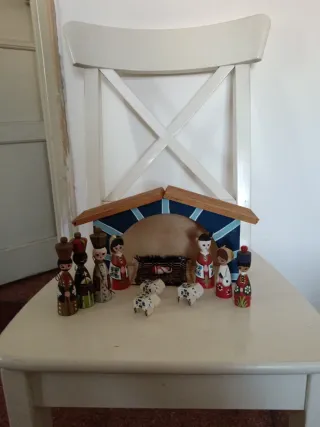 Presepe Danimarca in legno