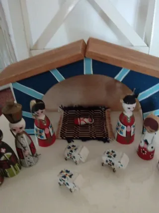 Presepe Danimarca in legno