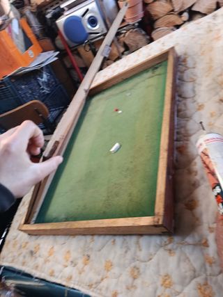 espositore vintage in legno e vetro