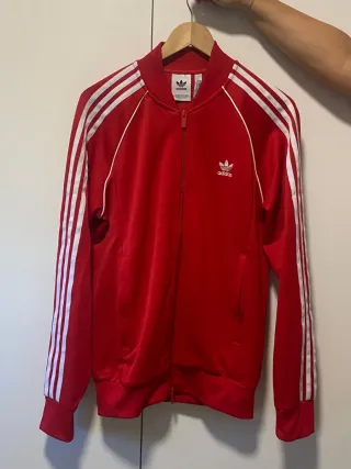 Chaqueta Adidas Roja Talla M