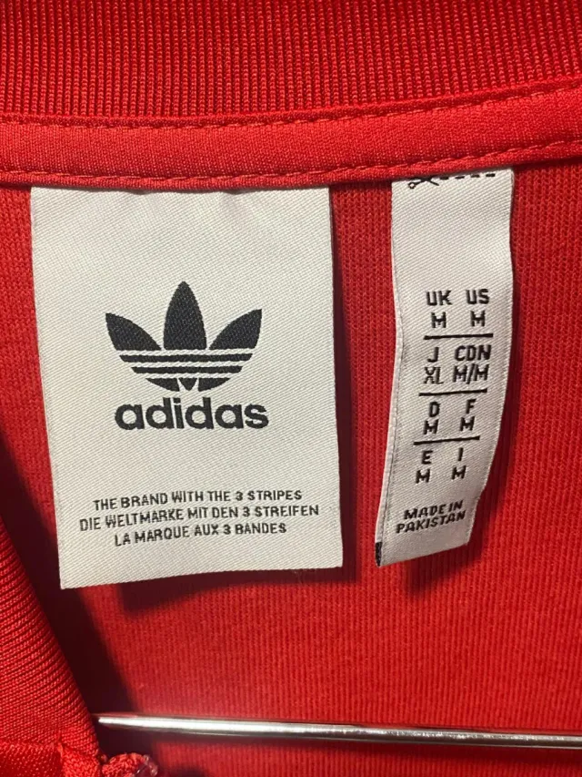 Chaqueta Adidas Roja Talla M