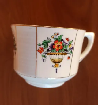 Set 3 Tazze da Tè Epoca Burslem