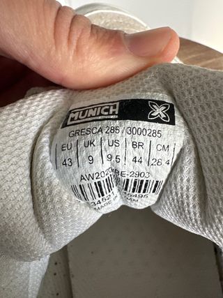 Zapatillas Munich Gresca Talla 44