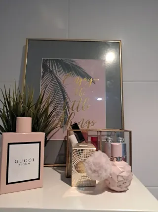 Quadro Let's Runaway Foglie Dorato