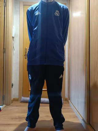 Chándal Real Madrid Adidas Azul y Negro