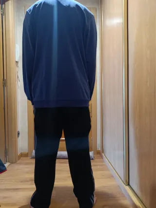 Chándal Real Madrid Adidas Azul y Negro