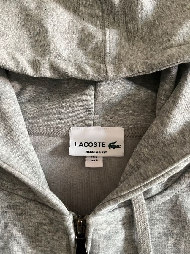 Chándal Lacoste Gris Talla S