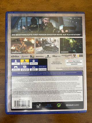 Call of Duty: Black Ops Cold War PS4