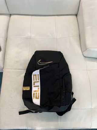 Zaino Nike Elite nero e oro