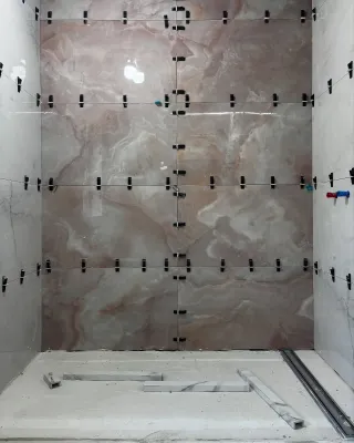 Baño completo en obra