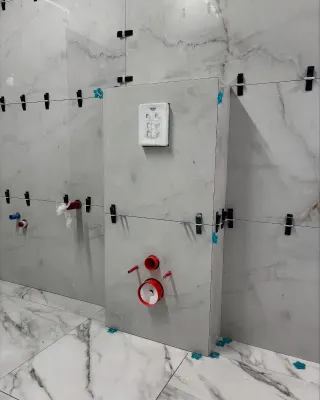 Baño completo en obra