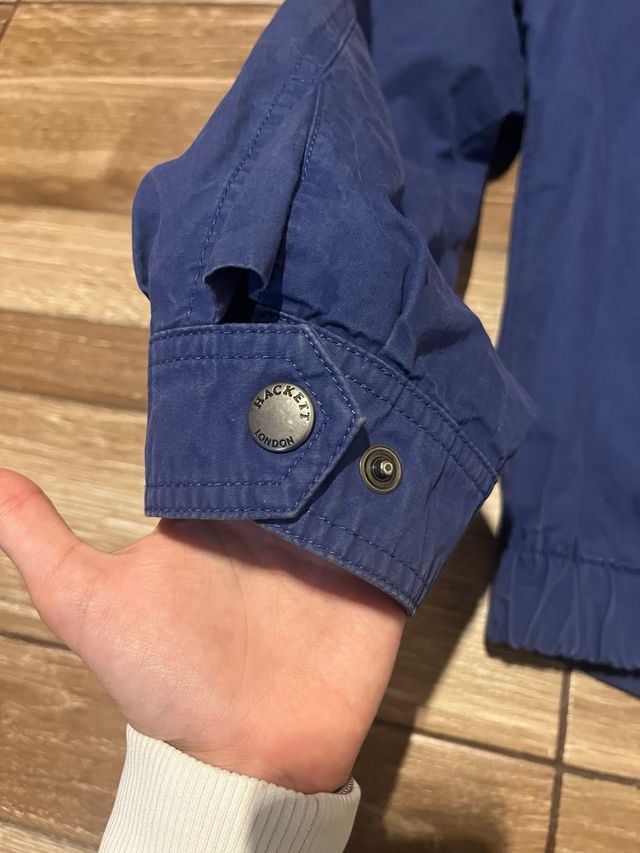 Chaqueta Harrington Hackett Azul Talla M