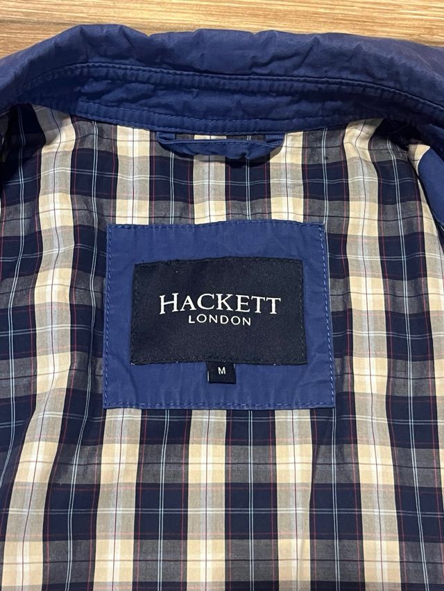 Chaqueta Harrington Hackett Azul Talla M