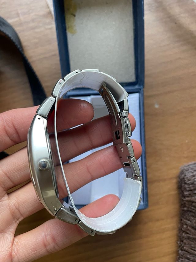 Reloj Silverlis Plata y Blanco