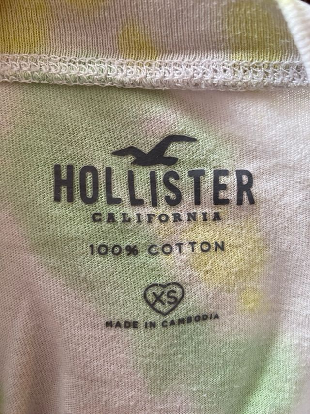 Camiseta Hollister Tie-Dye Los Angeles California