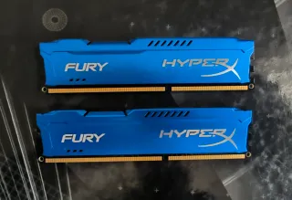 Kingston HyperX Fury DDR3 1600MHz 4GB Azul