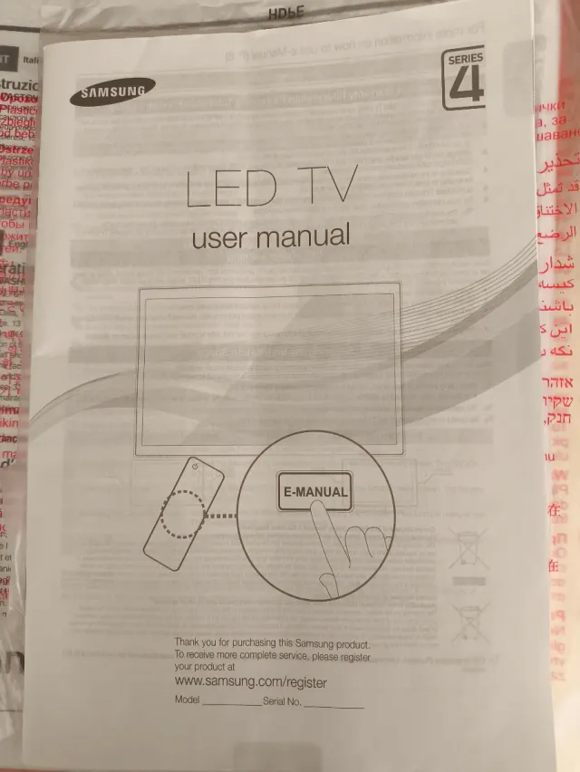 Televisión Samsung 32 Negra