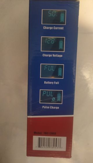 Cargador Baterías Coche 12V 4Ah-100Ah.