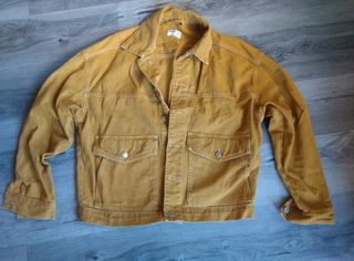 Giacca jeans Bershka color senape