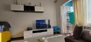 Mueble TV Blanco y Negro