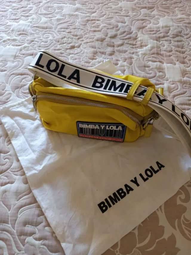 Bolso Riñonera Bimba y Lola Amarillo