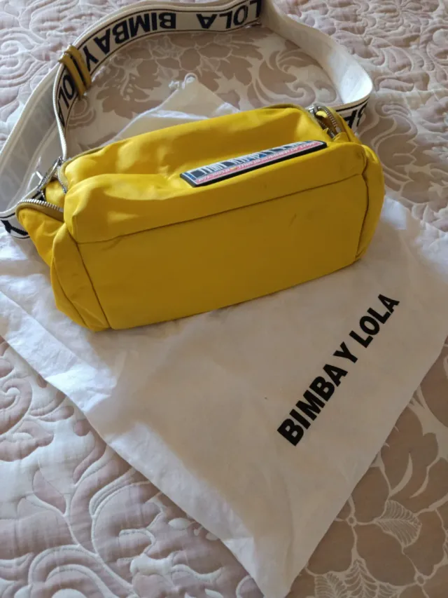Bolso Riñonera Bimba y Lola Amarillo