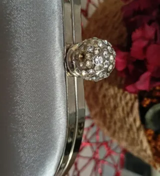 Zapatos Sendra talla 35 y bolso plateado