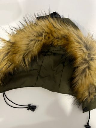 Chaquetón Di-Bye verde militar con capucha