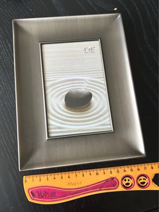 Cornice portafoto grigia 10x15 cm