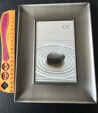 Cornice portafoto grigia 10x15 cm