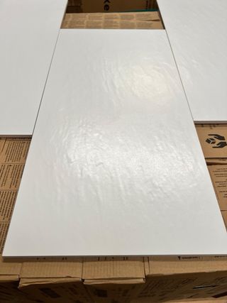 Lote de azulejo rectificado Esencia Blanco 30x60