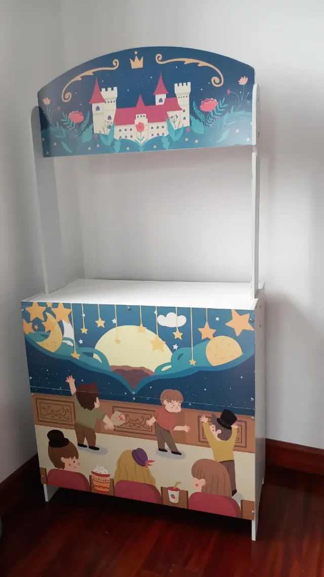 Tienda/Mercado y Teatro Infantil 2 en 1