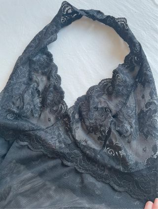 Vestido lencero Victoria's Secret negro