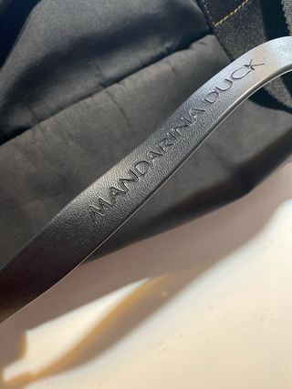 Mochila Mandarina Duck Negra Urbana Mujer