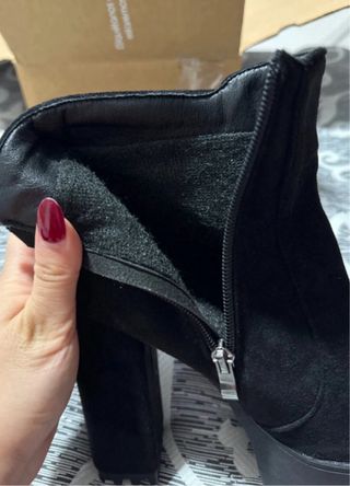 Botines tacón 11.5cm plataforma 3.5cm