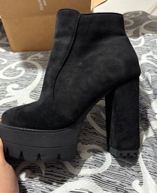 Botines tacón 11.5cm plataforma 3.5cm