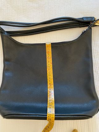 Bolso de piel negro multiposición