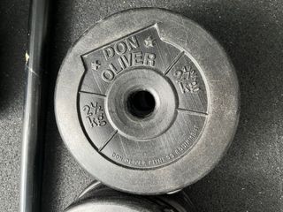 Kit de pesas y step para gimnasio