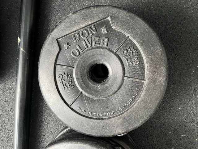 Kit de pesas y step para gimnasio