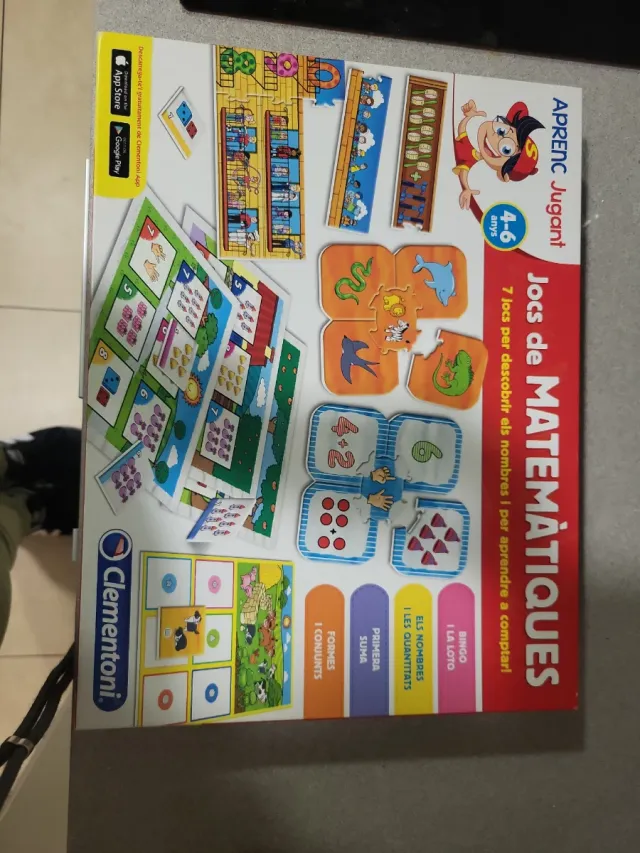Juego Matemáticas Clementoni 4-6 años