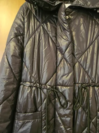 Cappotto lungo donna nero