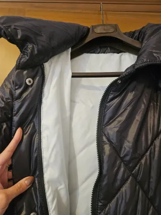 Cappotto lungo donna nero